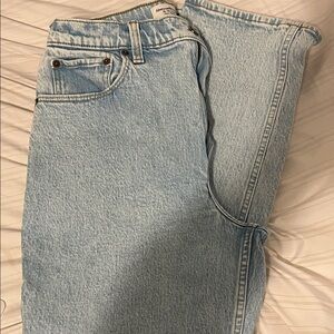Abercrombie & Fitch Light Blue Straight Leg Jeans